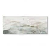 Spritzschutz Neblige Berglandschaft Aquarell - Ms Tiff - Panorama 