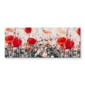 Spritzschutz Roter Sommermohn - Panorama 
