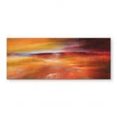 Spritzschutz Herbstlandschaft im Abendlicht - Schmucker - Panorama 