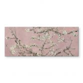 Spritzschutz van Gogh - Mandelblüte Rosé - Panorama 