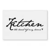 Spritzschutz Transparent - Kitchen the heart of my home 