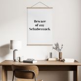 Stoffbild Beware of my Schabernack 