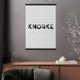 Stoffbild Typograife - Knorke 