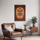 Textielposter Iron Man - Mielu 