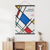 Stoffbild Retro Bauhaus Ausstellung 1923 - Retrodrome 