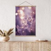 Stoffbild Zarte Orchidee in Lila - Treechild 