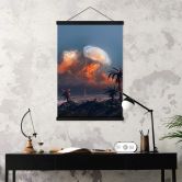 Tekstil plakat aerroscape - Atlanterhavsø 