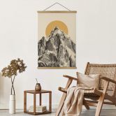 Tekstil plakat Bodart - Sun and Mountain 
