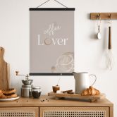 Stoffbild Coffee Lover 