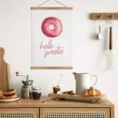Stoffbild Donuts - Hello Sweetie 