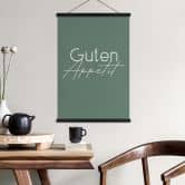 Stoffbild Guten Appetit 