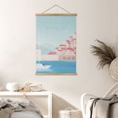 Tekstil plakat Ferie i Kroatien - Rivers 