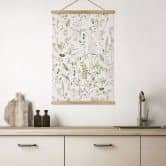 Stoffbild Kräuter und Wildblumen - UN Designs 
