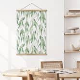 Tekstil plakat Grene med grønne blade - UN Designs 