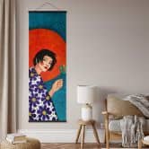 Affiche textile Hülya - Laisser 