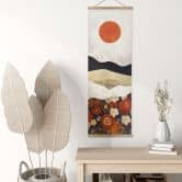 Stoffbild Herbstliche Berglandschaft - SpaceFrog Designs - Panorama 