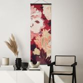 Stoffbild Pfingstrosen mit großen Blüten - SpaceFrog Designs - Panorama 