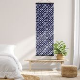 Stoffbild Aquarell Blumen blau - Treechild - Panorama 