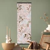 Stoffbild Boho-Illustration mit Blumen und Früchten - UN Designs - Panorama 