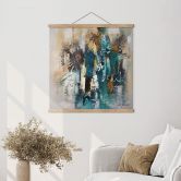 Stof afbeelding Abstracte beelden - Fedrau - Vierkant 