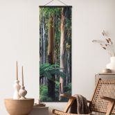 Tekstil plakat Eukalyptusskov i Yarra Ranges - Colombo - Panorama 