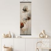 Stoffbild Trockenblumen - Eleganz der Vergänglichkeit - Treechild - Panorama 