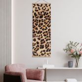 Stoffbild Wilder Leopard - Animal Print - Tunaboylu - Panorama 