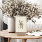 Décoration de table en verre acrylique Girafe florale - Frida Floral Studio 