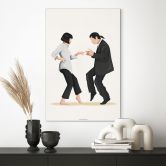 Wandbild Pulp Fiction - Tohmé - Alu-Dibond 