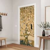 Türfolie Der Lebensbaum - Klimt - Selbstklebende Türdeko 