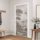 Deur folielandschap met tuinlandschap in beige - Ms Tiff 