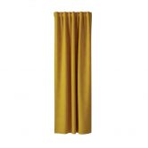 Homing Samtvorhang mit verdeckten Schlaufen Velia safran -  2,45 x 1,4 m 