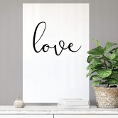 Wallprint Handwritten Love 