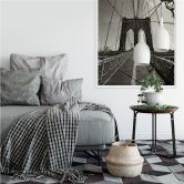 Wallprint - Brooklyn Bridge Perspektive 