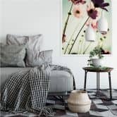 Wallprint - Rosa Kosmeen 
