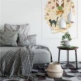 Wallprint Loske - Cat Lover 