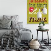 Wallprint Sobald du die Antwort hast... 