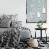Wallprint Andere Wege haben auch schöne Steine 