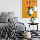Wallprint Hola Chica 