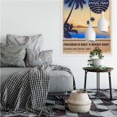 Wallprint PAN AM - Dreams in Paradise 