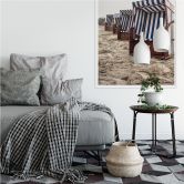 Wallprint - Strandkorb auf Norderney 