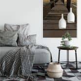 Wallprint - Steg im Wattenmeer 