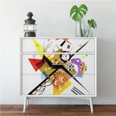 Wallprint Kandinsky - Auf Weiss II 