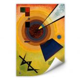 Wallprint Kandinsky - Grün und Rot 