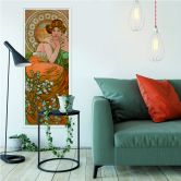 Wallprint - Mucha - Edelsteine: Topas 