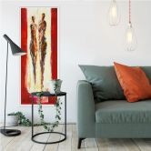 Wallprint - Schüßler - Paar in Rot - Panorama 