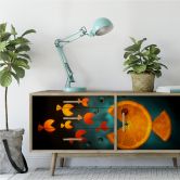 Wallprint Ianeva - Sweet Carrot - Panorama 