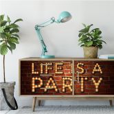 Wallprint Life is a Party 02 - Panorama 