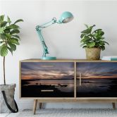 Wallprint - Seepanorama im Sonnenuntergang 