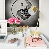 Wallprint Yin und Yang - quadratisch 